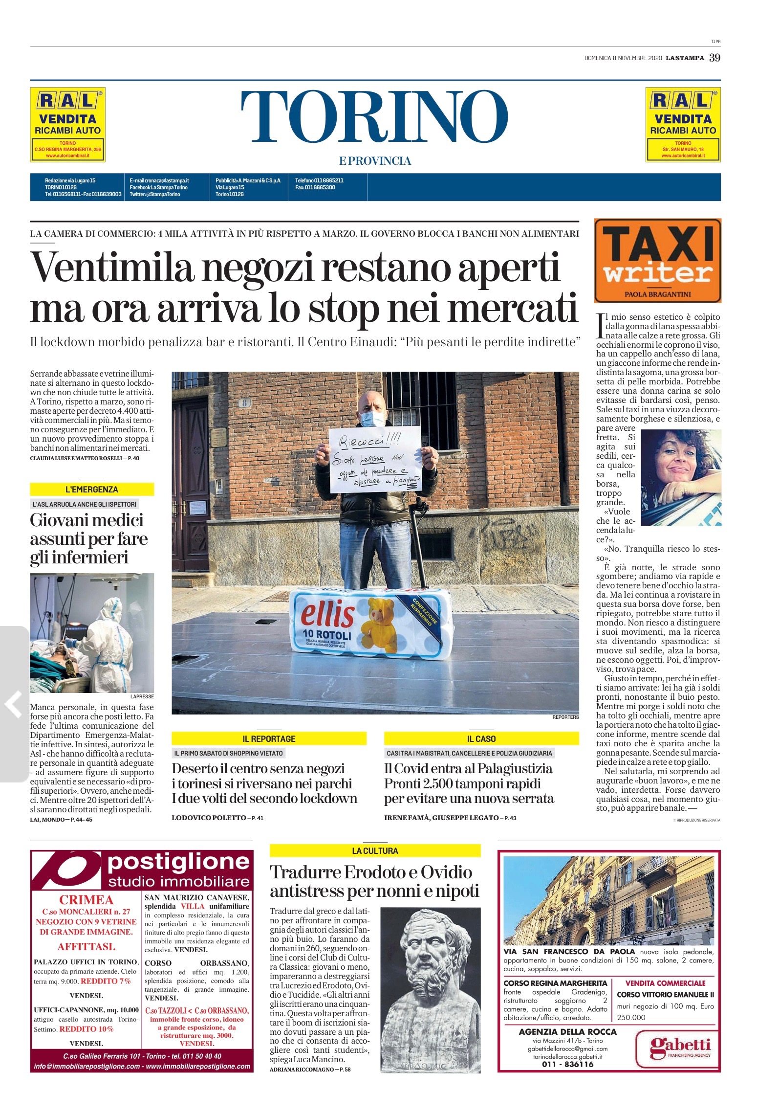 La Stampa, (39), 8.11.2020